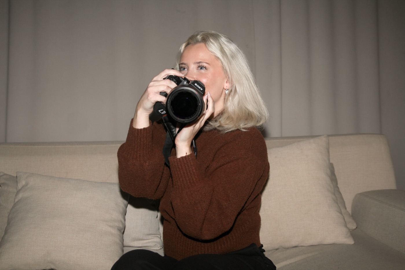 Frida behind the camera